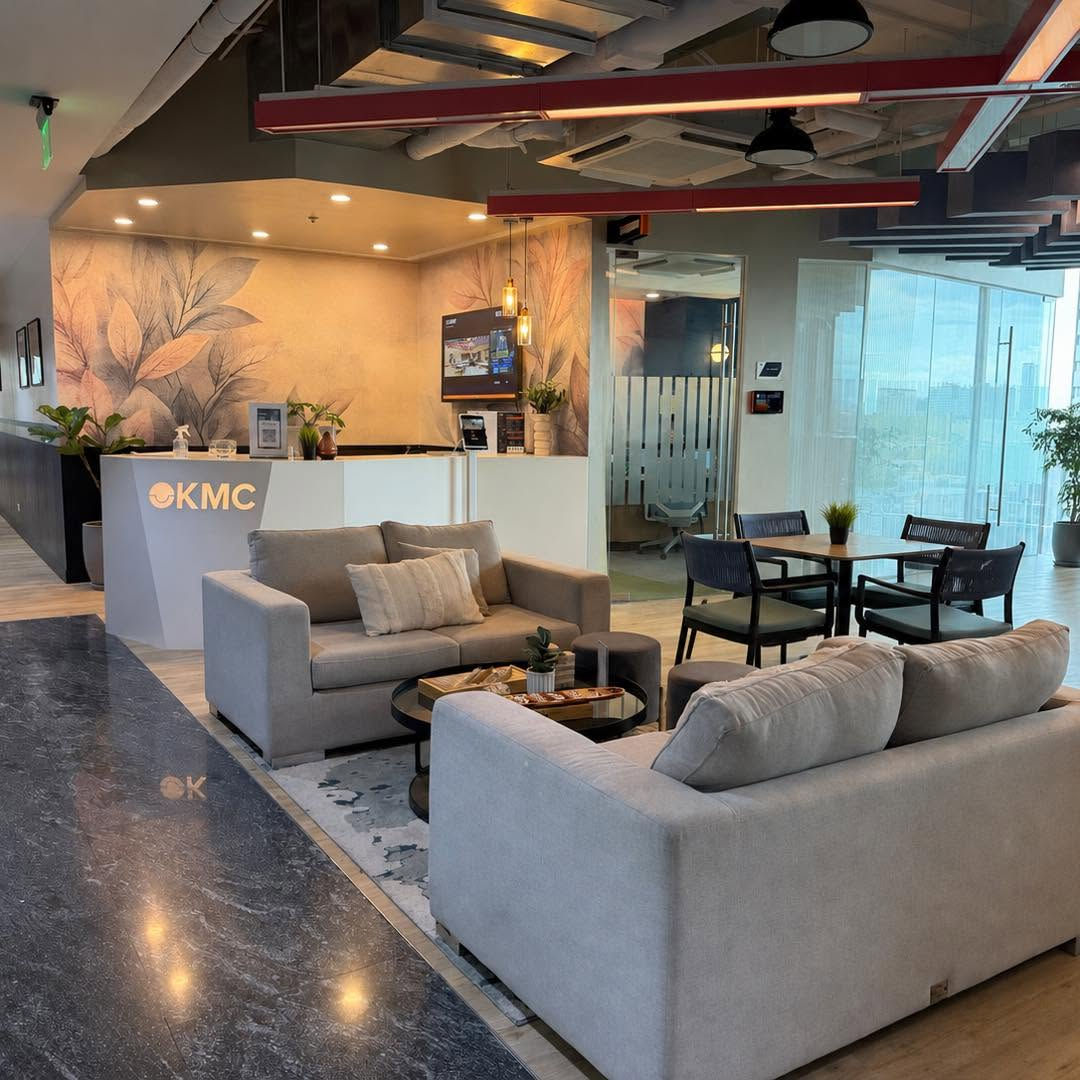 Office reception interior fit-out